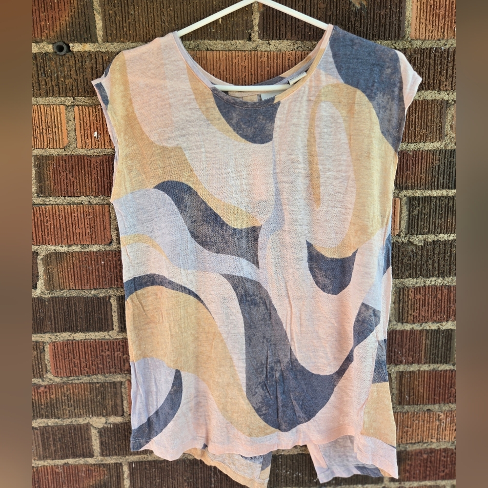 Rachel Zoe abstract Patterned Women's Top